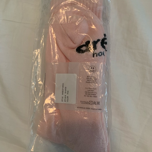 Drew House mascot socks pink OSFA brand new - Picture 4 of 5